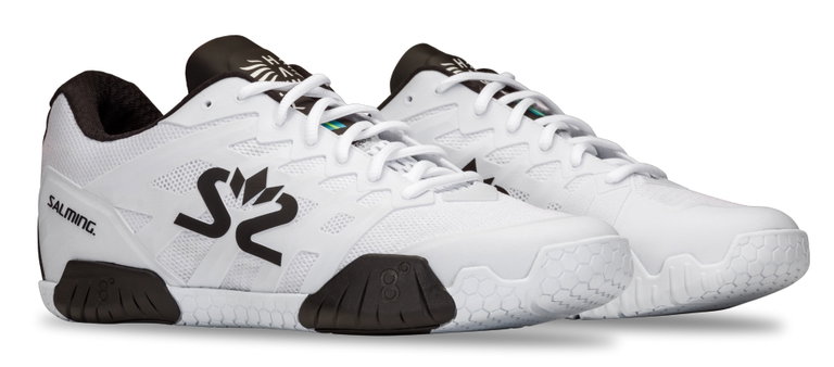 Salming Hallen-Indoorschuhe Hawk 2 weiss/schwarz Herren
